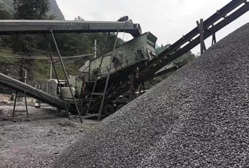 甘肃时产180-250吨石灰石移动破碎生产线