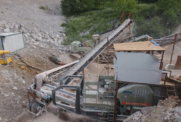贵州时产180-250吨石灰石破碎生产线