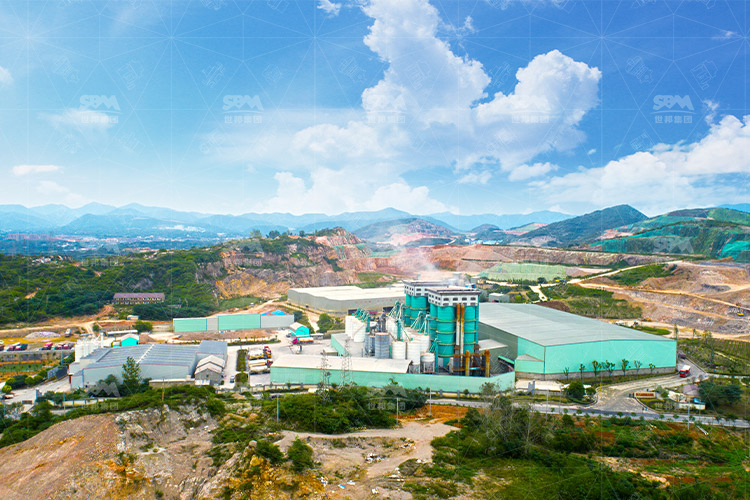 安徽日产2000吨石灰磨粉生产线
